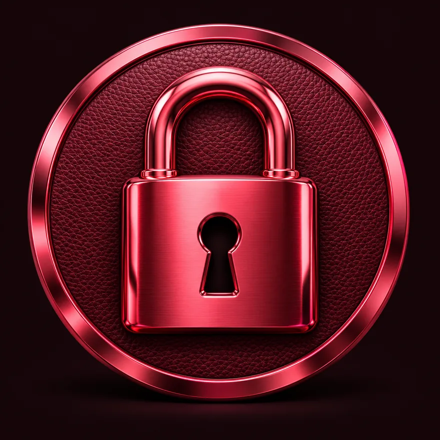 Padlock emblem — Vincispin
