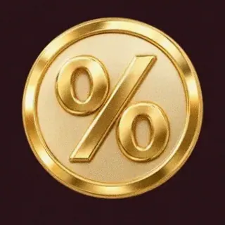 Gold percent coin — Vincispin