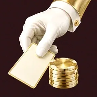 Hand dealing card — Vincispin