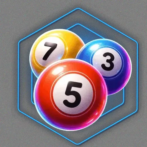 Numbered bingo balls