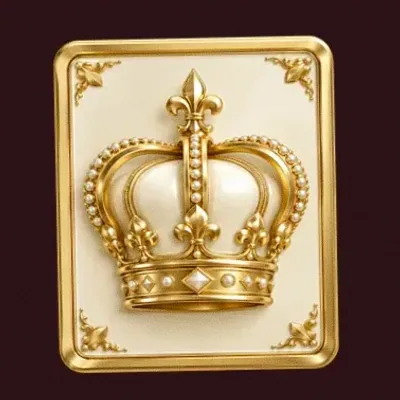 Crown emblem card — Vincispin
