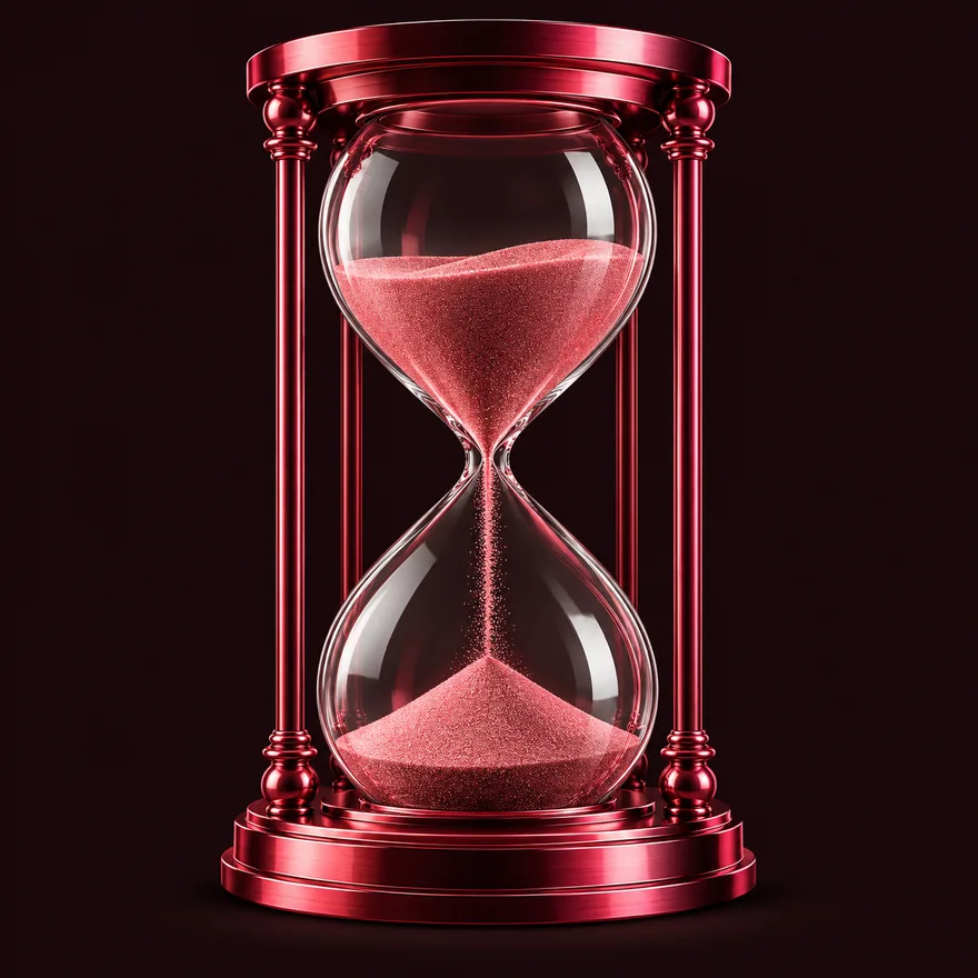 Ornate hourglass — Vincispin