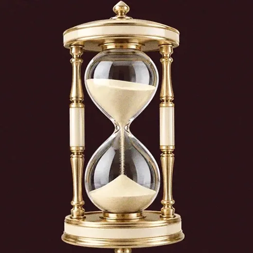 Ornate hourglass — Vincispin