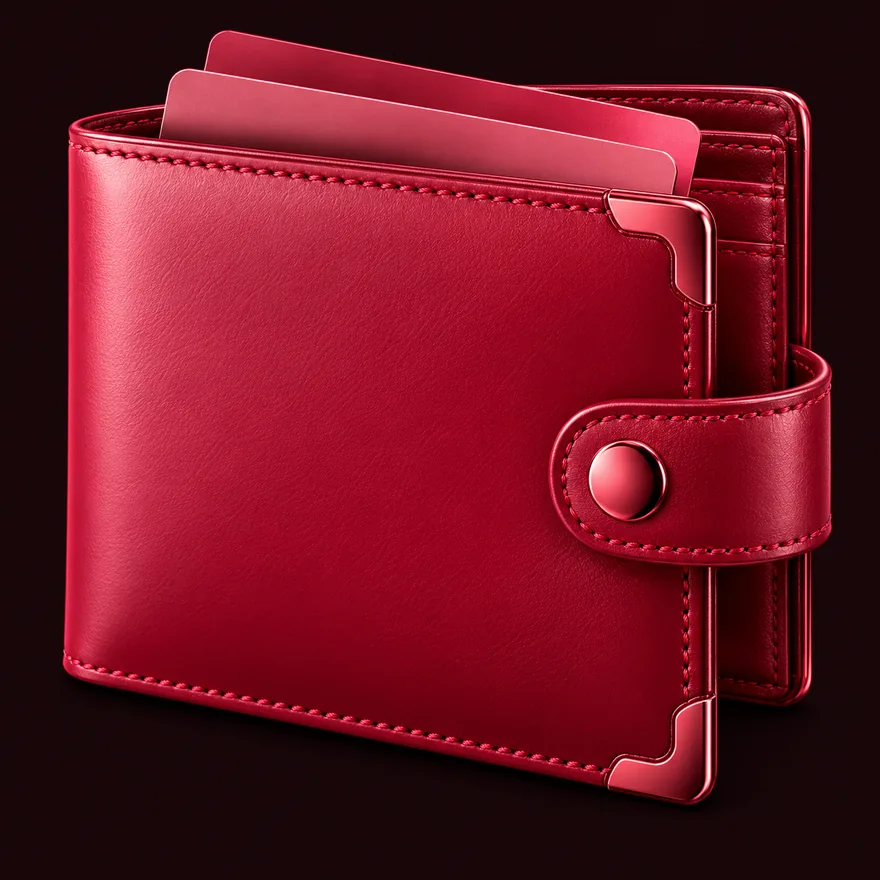 Leather wallet — Vincispin